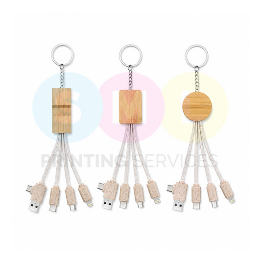 Bamboo Charger Cable