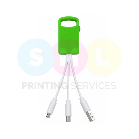 3-in-1 Cable Keychain