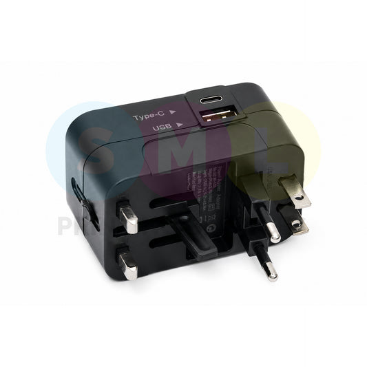 Travel Adaptor with Eva Case
