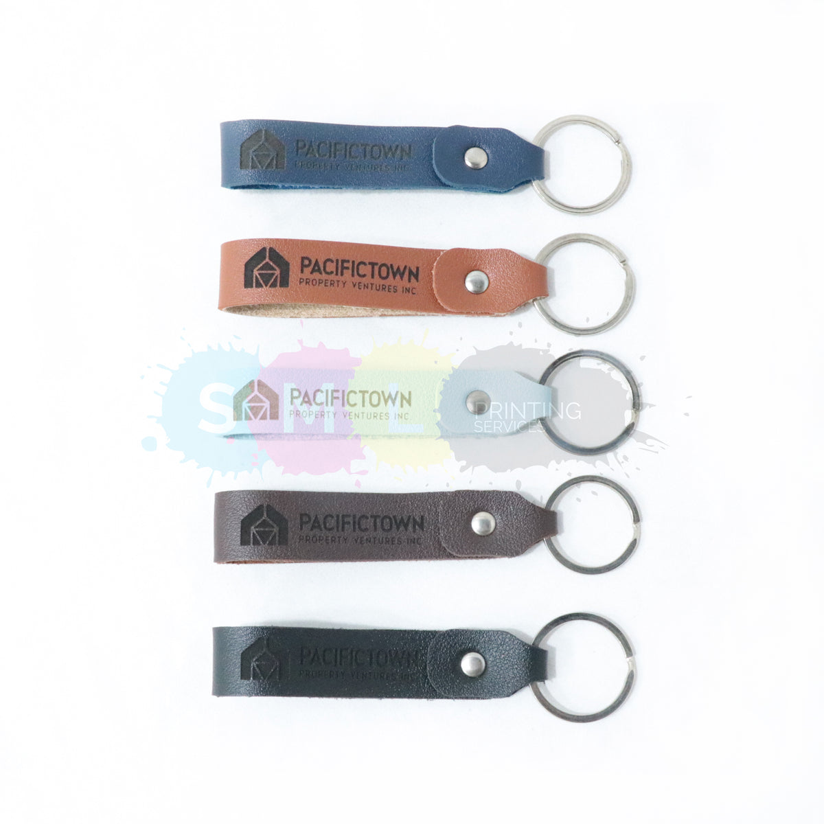 Sml Keychains Leather Keychain B – SML Printing Services