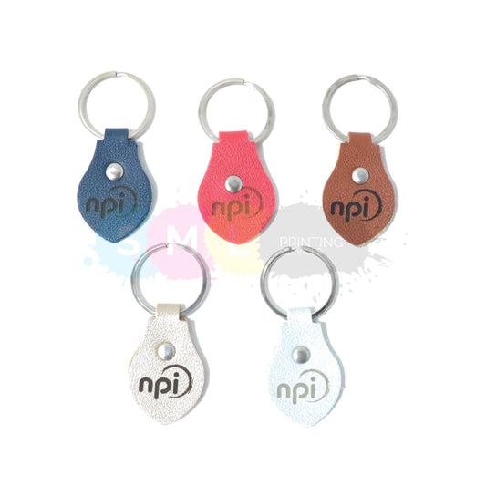 Leather Keychain C
