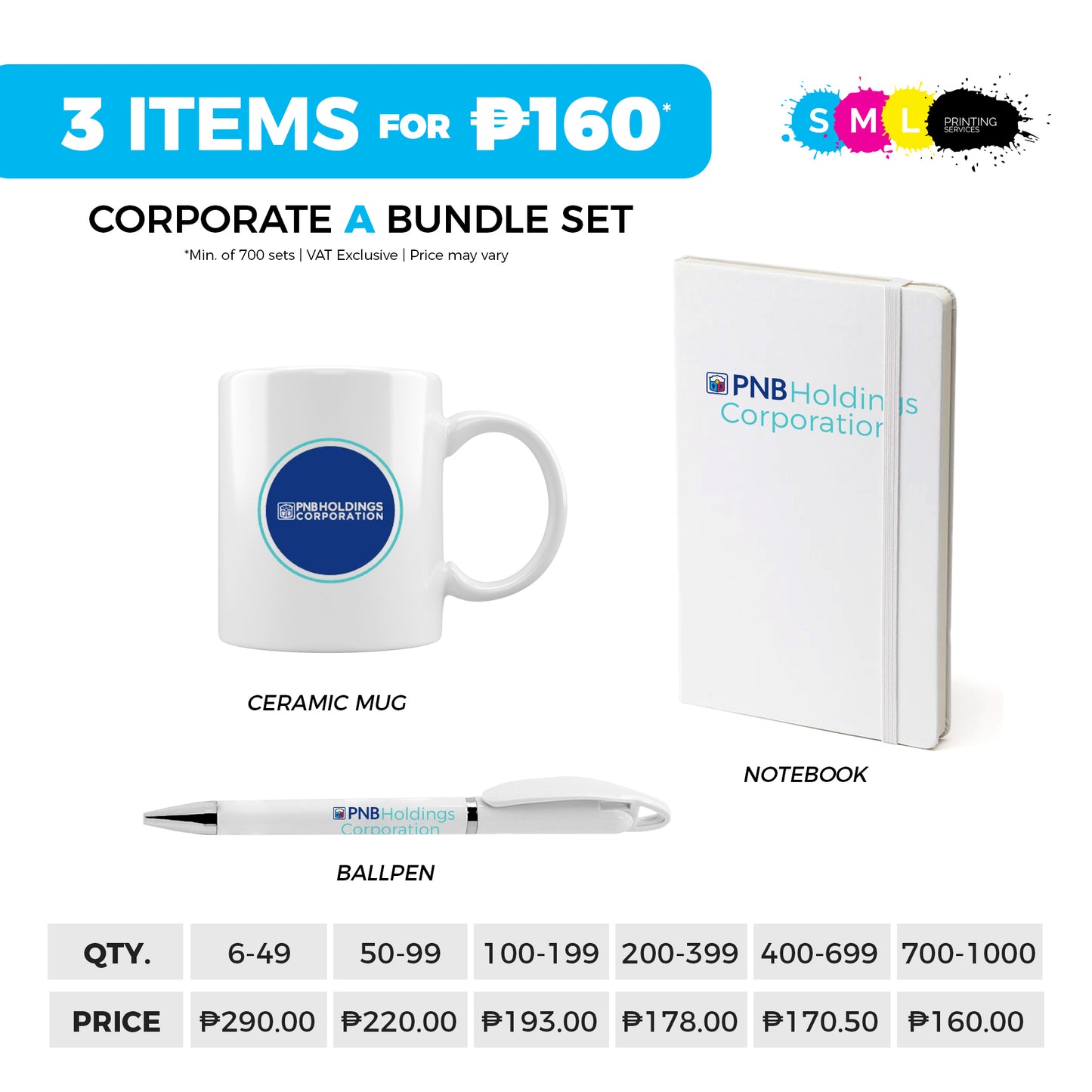 Corporate A Bundle Set