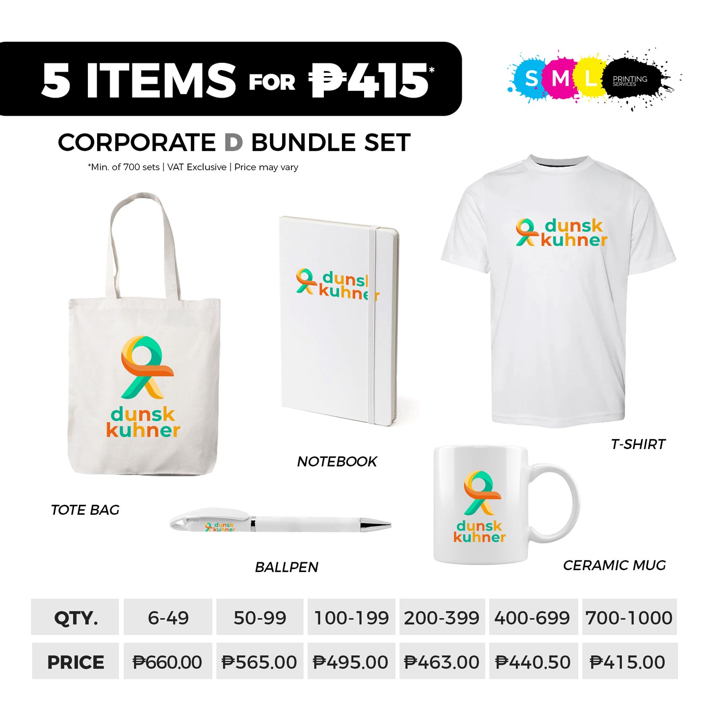 Corporate D Bundle Set