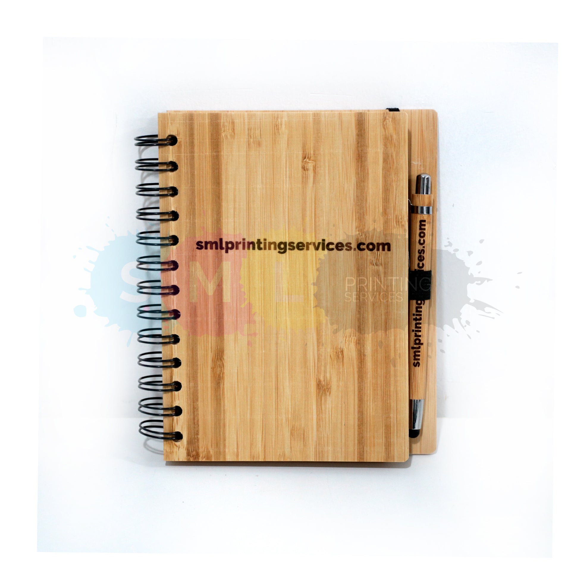 Notebook Design Bamboo Notebook Bamboo Set B – SML Printing Services